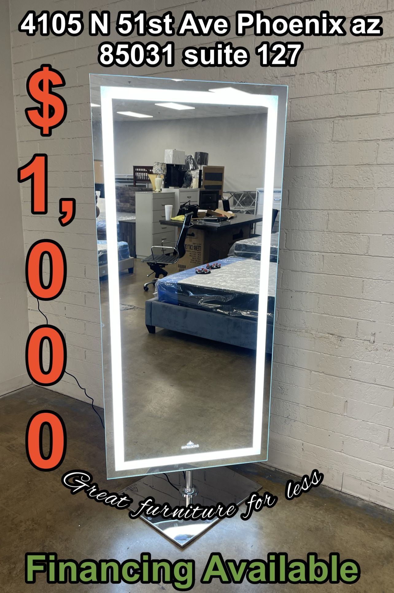 Tall Mirror Brand New