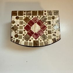 Mosaic Wooden Box 
