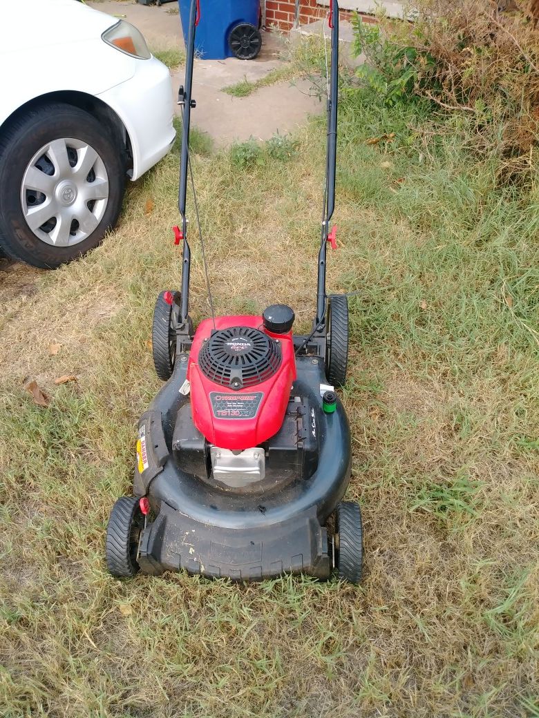 Lawn mower only used one season