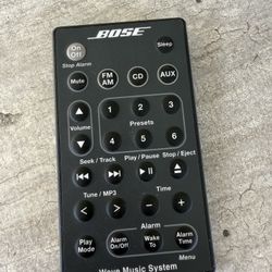 Bose Wave Music System Black Remote Control for AWRCC1 AWRCC2 Radio/CD OEM