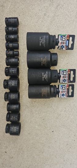 Performance Tool Axle Nut Socket Set 16