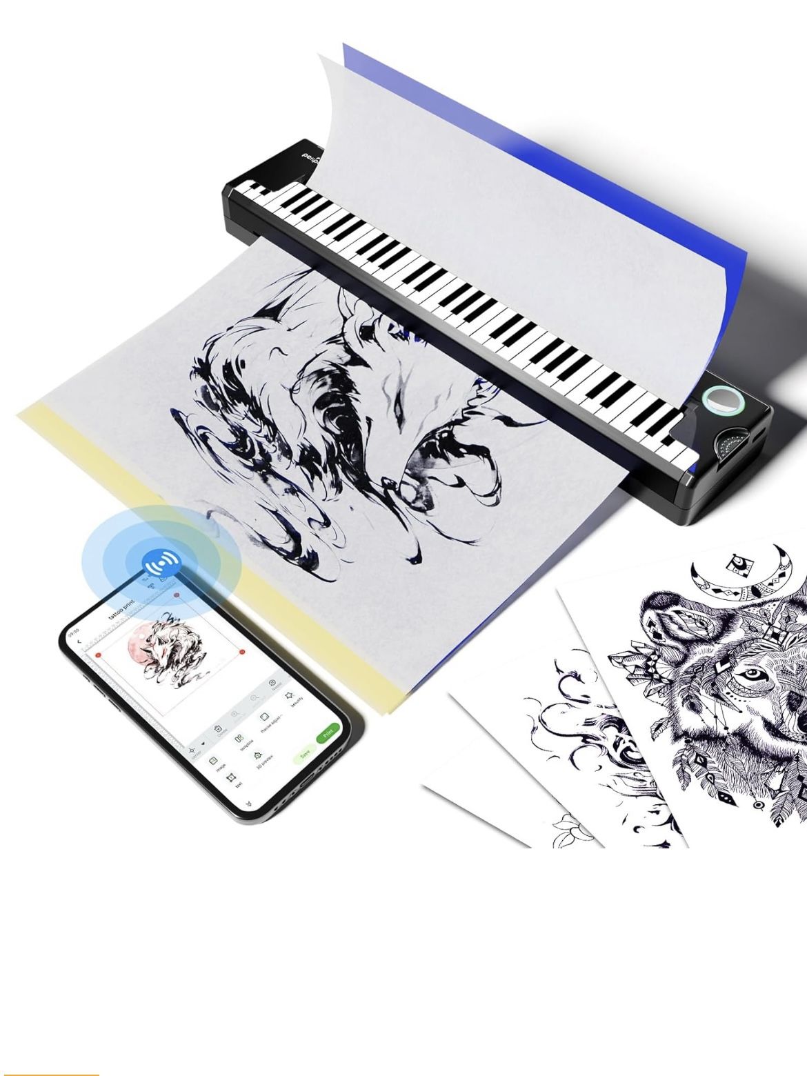 Peripage Wireless Tattoo Transfer Printer
