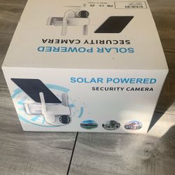 Solar Powerd Security Camera