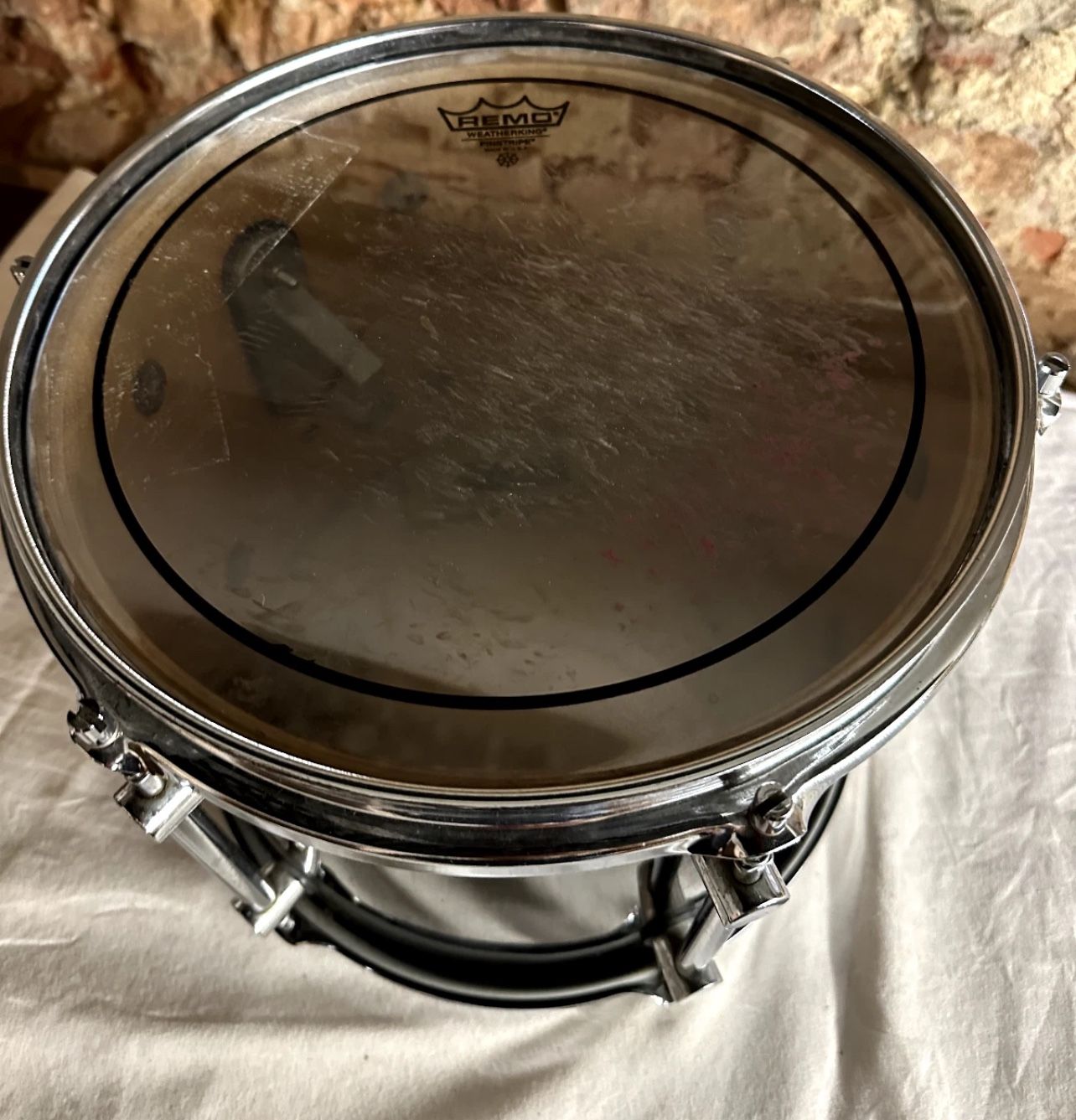 Vintage Sonor Hilite Rack Tom Black