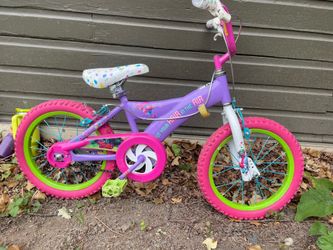 Trolls girls bike