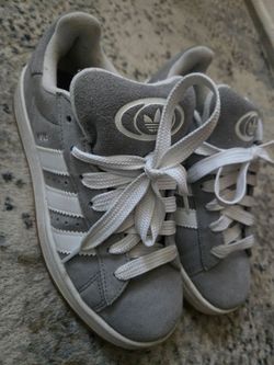 Gray Adidas Campus Sneakers