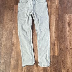 gray skinny jeans (kids boys) 