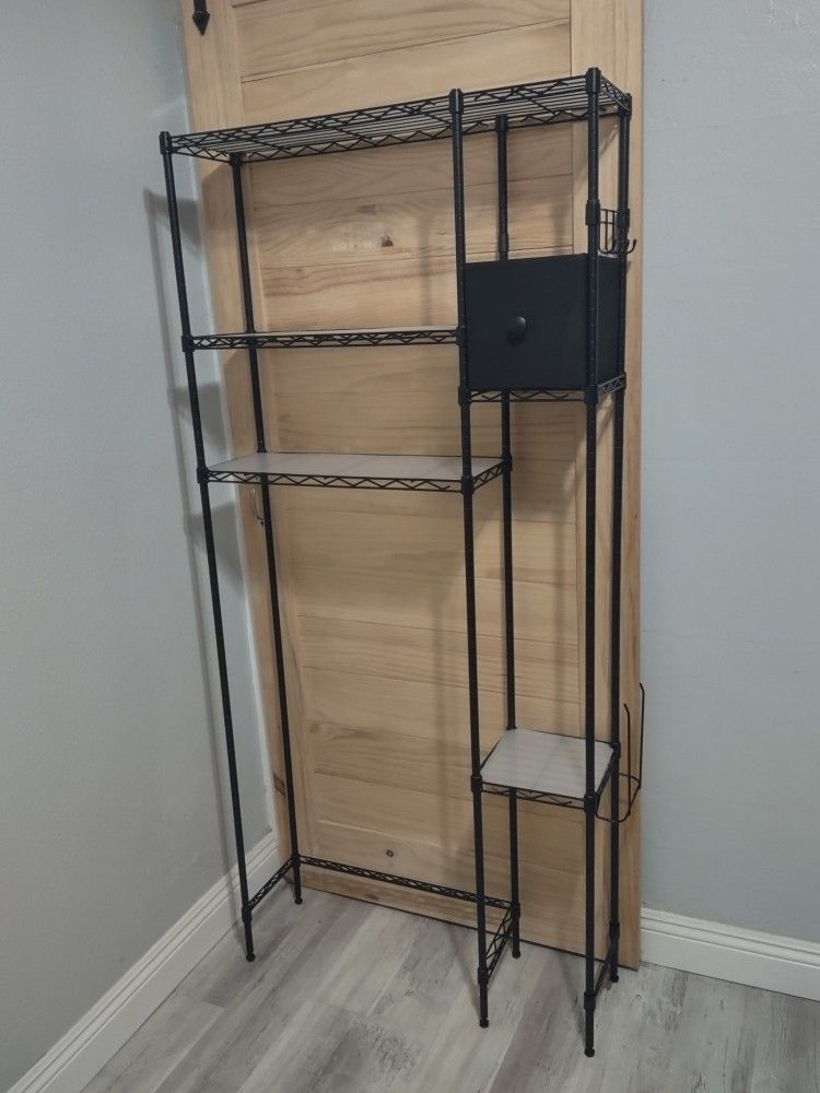 Brand New Heavy Duty Sturdy Metal Organizer 32x70x10. Built.