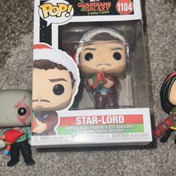 Guardians of the Galaxy Holdiay Funkos