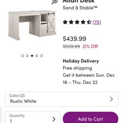 Gorgeous Rustic Desk