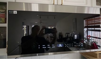 Samsung Bespoke Smart 2.1 Cu. Ft. Over-the-Range Microwave – Stainless Steel
