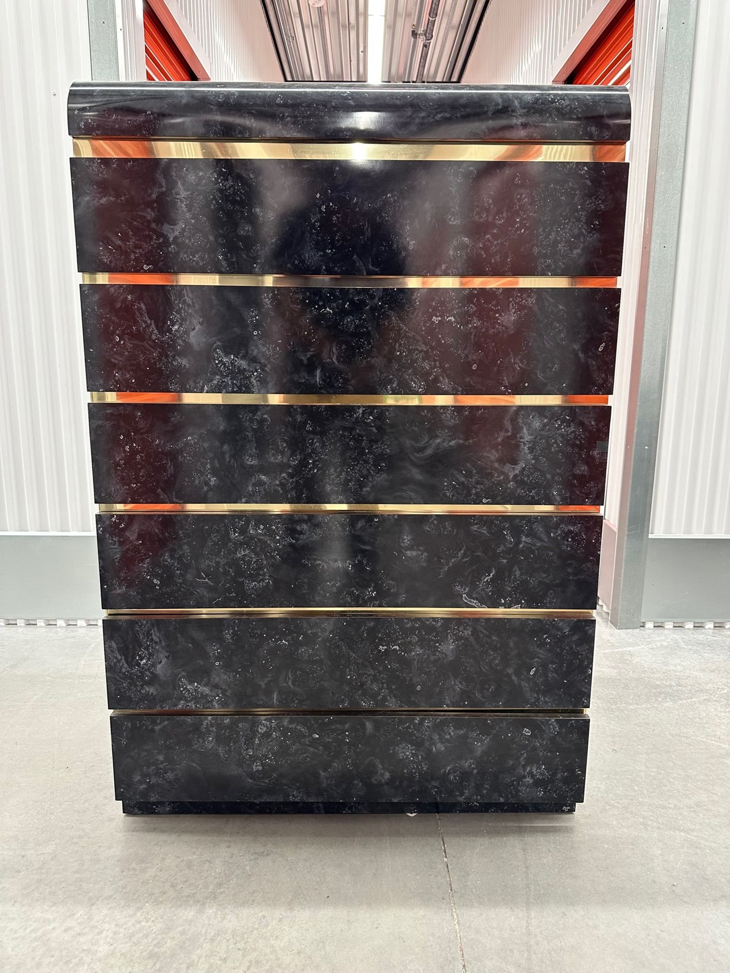 Vintage - Early 80s - Very Rare - Complete Postmodern Waterfall Lacquer ...