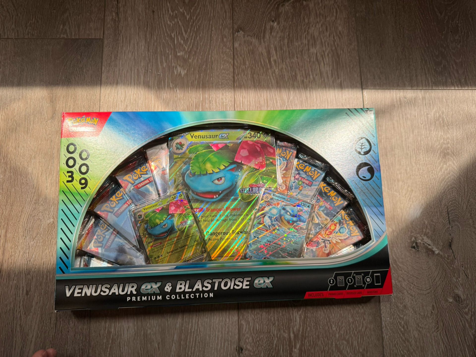 Venusaur ex & Blastoise Ex