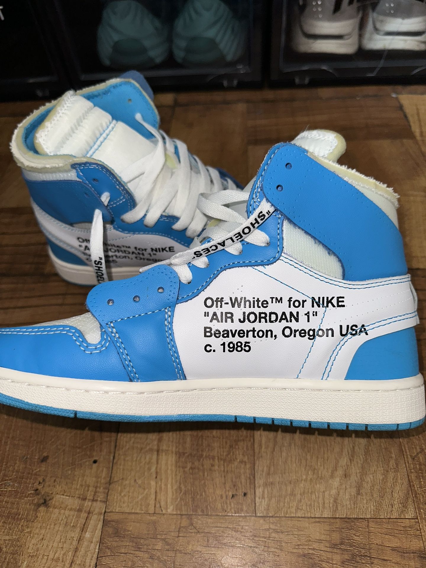 LOUIS VUITTON X OFF-WHITE X NIKE AIR JORDAN 1 for Sale in Brooklyn, NY -  OfferUp