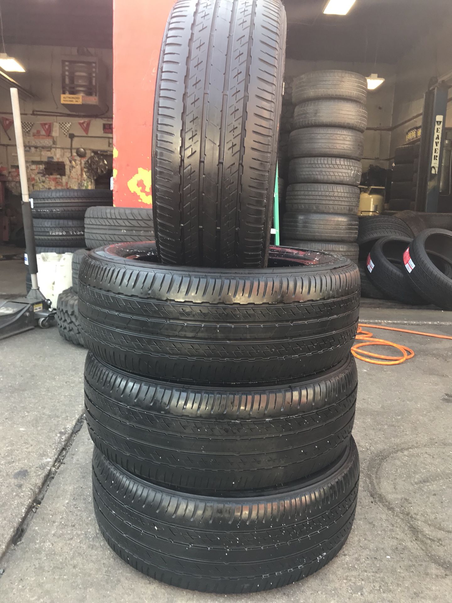 215/55/17 used tires free installation