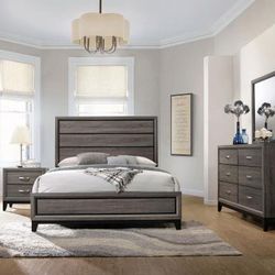 Brand New 4-pc Bedroom Set- Shop Now Pay Later