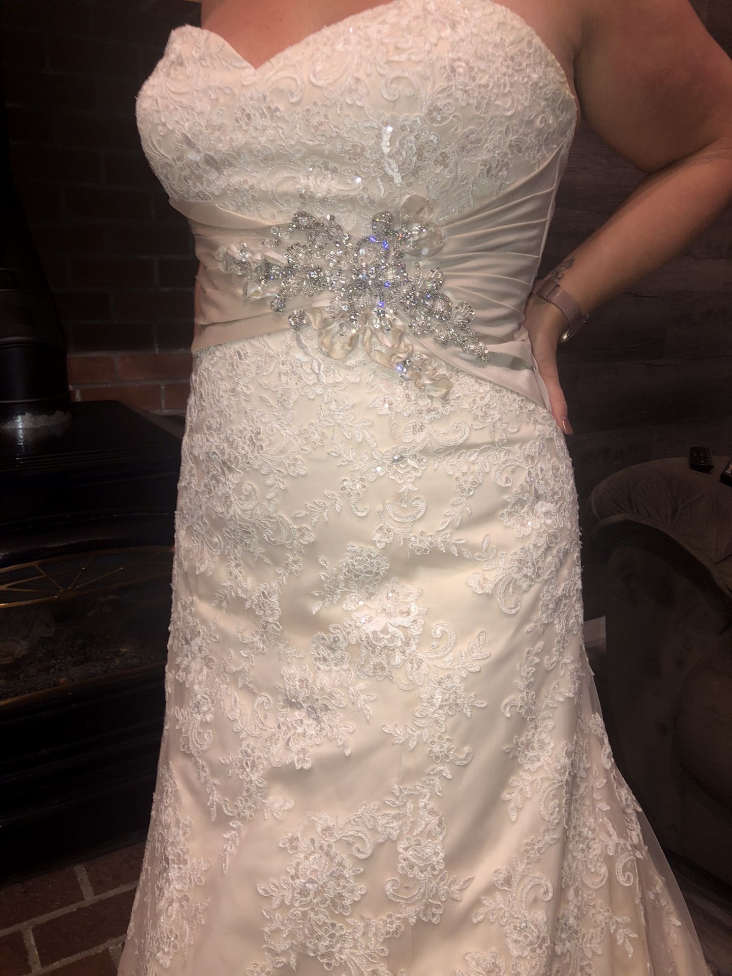 Strapless Wedding dress