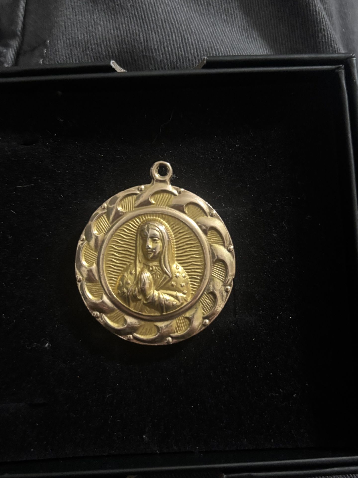 double Sized 14k Gold Pendant