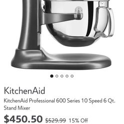 Kitchen aide Mixer 