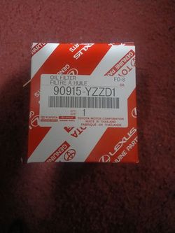 Toyota oil filter