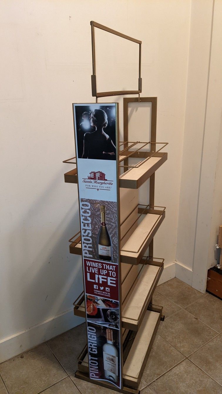 Liquor Store Wine Rack