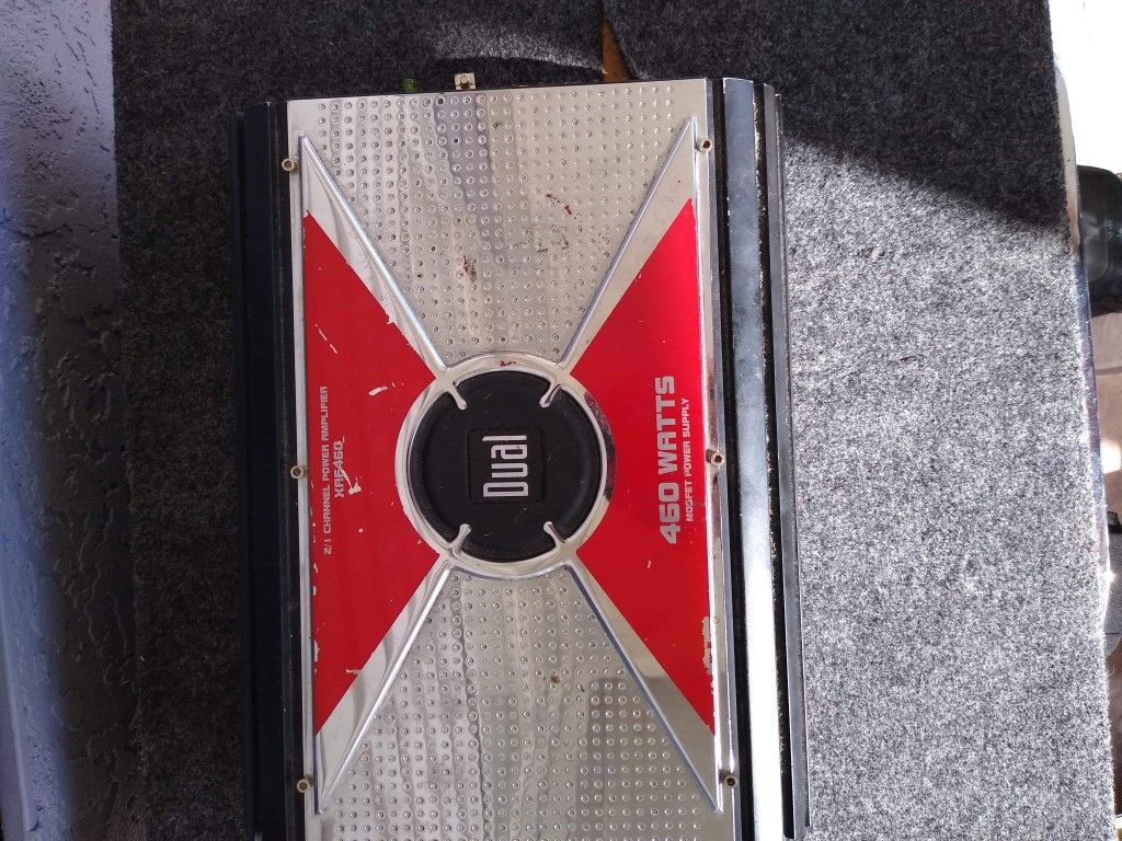 Hifonics atlas as12sq with dual amp