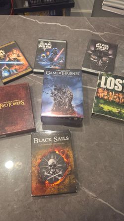 Lot of multiple famous series DVDs