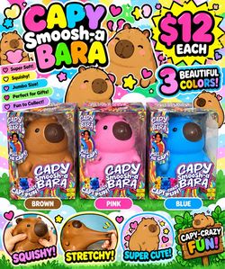 Capybara squishies