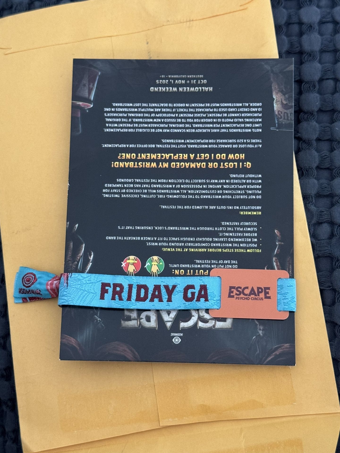 Friday GA Escape Halloween 