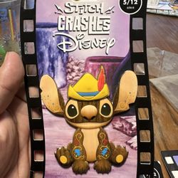 Stitch Crashes Disney Pin 5/12 (Pinocchio) 