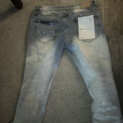 Purple jeans size 36