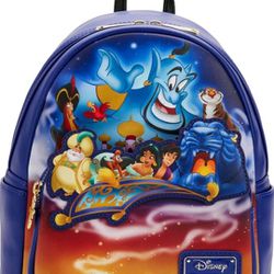 Aladdin Mini Backpack & Wallet 