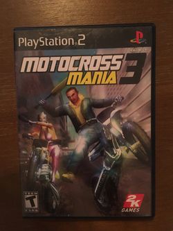 Sony PlayStation ps2 motorcross mania 3