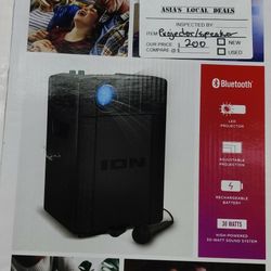 Brand New Bluetooth Speaker "And" Projector
