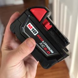 M18 18-Volt 5.0 Ah Lithium-Ion XC Extended Capacity Resistant Battery Pack 