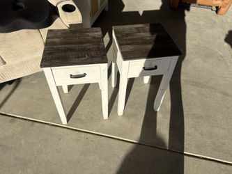 Small White Night Stands