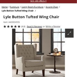 2 Brand New Accent Chairs 