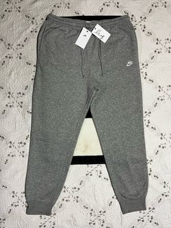 Gray Tapered Nike Sweats L