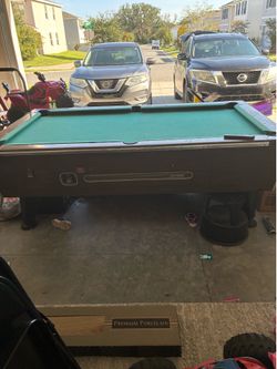 Pool table