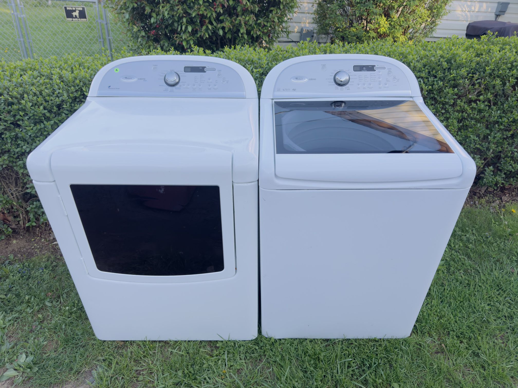 Whirlpool washer & electric Dryer 🔥