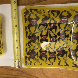 Pop Art Glass Dishes 