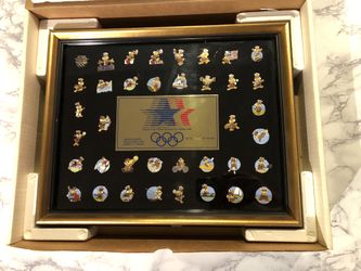 Rare! 1984 Los Angeles Olympic Pin Set. Series 1,2,3