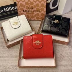 Coach Leather Wallet 