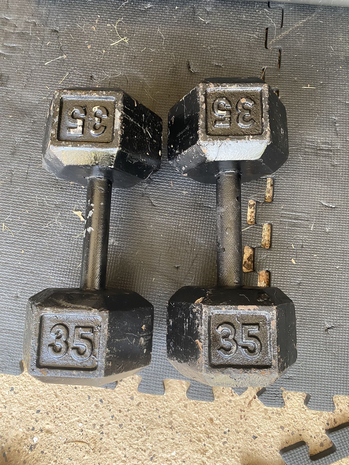 35lb Dumbbell Pair