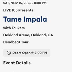 Tame Impala Tickets 