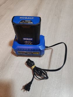 Kobalt 40v 4.0Ah Battery And Charger 
