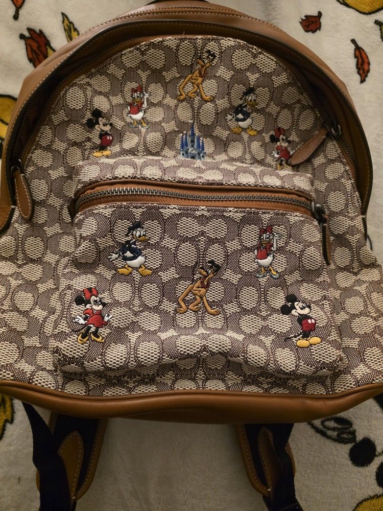 Disney Minnie & Mickey Mouse Coach Backpack