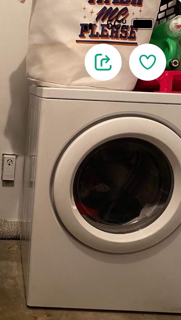 LG Dryer touch screen used working in excellent Conditions