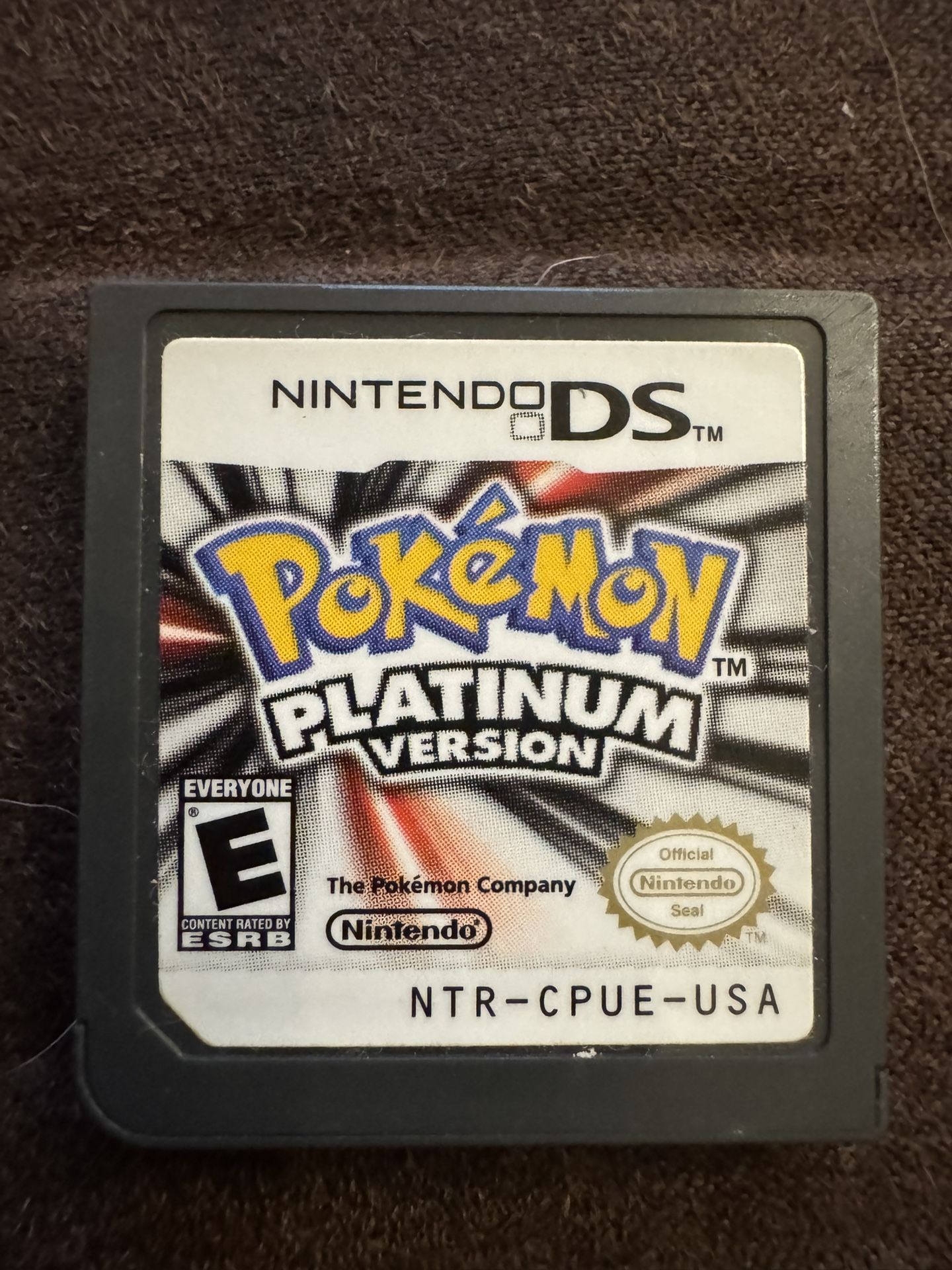 Pokemon Platinum Loose Cartridge
