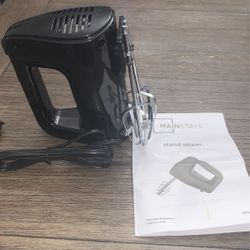 Hand mixer